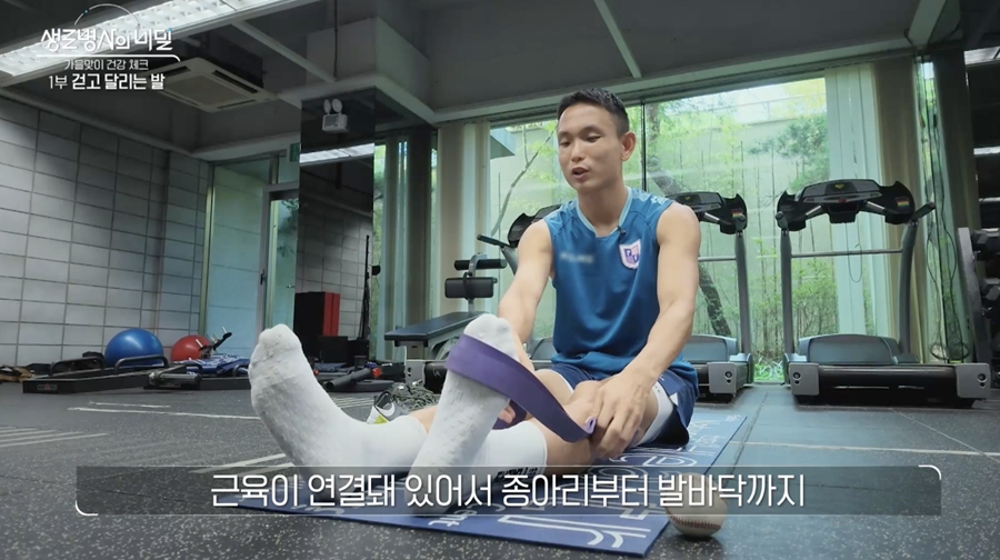 오래 걷고 뛰는 발의 비결은 무엇일까